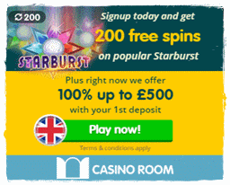 casino room bonus