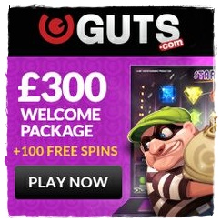 Guts Casino Bonus